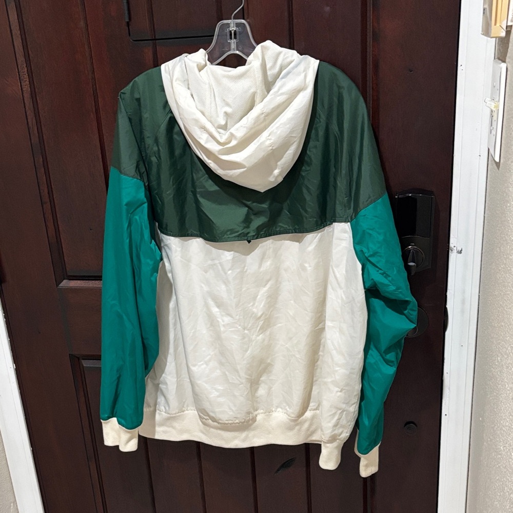 Nike Two-Tone Green and Cream Jacket XL - Picture 4 of 4